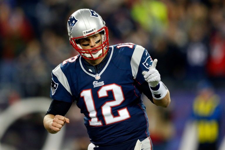 Tom Brady ne porte pas le maillot des New England Patriots 12